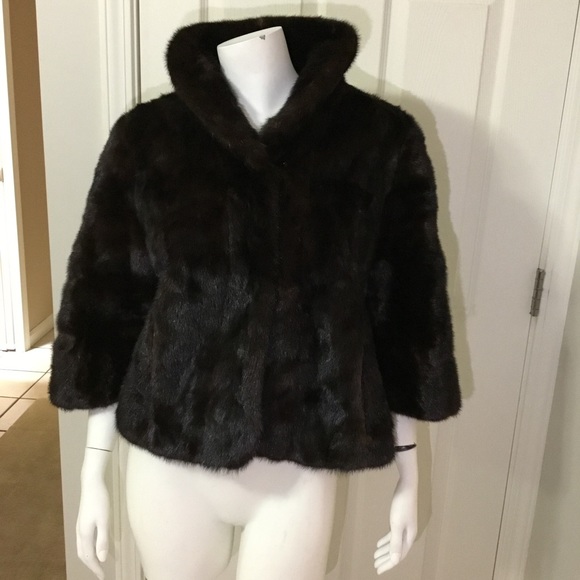 Mink jacket/cape - Picture 7 of 16